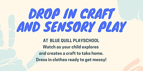 Drop In Craft and Sensory Play primary image
