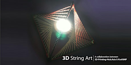 3D String Art Lamp x 3D Printing primary image