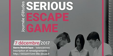 Image principale de Journée d'études SERIOUS ESCAPE GAME 2017 