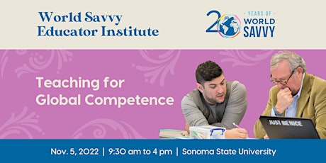 Imagem principal do evento Educator Institute: Teaching for Global Competence