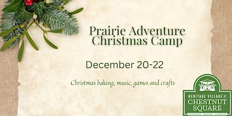 Prairie  Adventure Christmas Camp