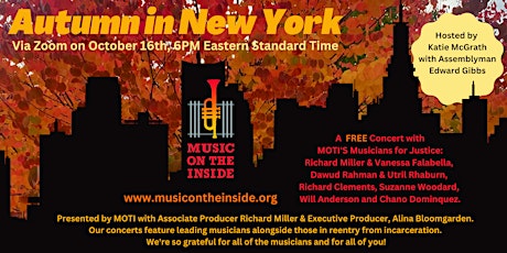 Music on the Inside Presents Autumn In New York