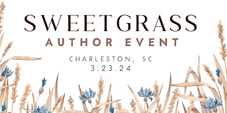 Sweetgrass Author Event