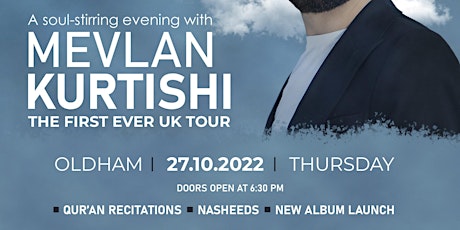 Imagen principal de The First Ever UK Tour with MEVLAN KURTISHI (BU-Oldham - Guest List Only)