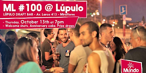 Hauptbild für (100 EVENT SPECIAL) Mundo Lingo Language Socials @ Lúpulo - Miraflores