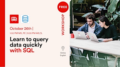 Free workshop:  Learn to query data quickly with SQL (English)