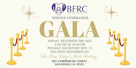 BFRC Winter Fundraiser Gala