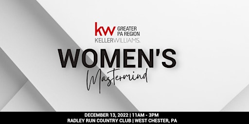 Women's Agent Mastermind - In-Person