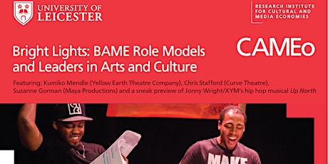 Bright Lights: BAME Role Models and Leaders in Arts and Culture primary image