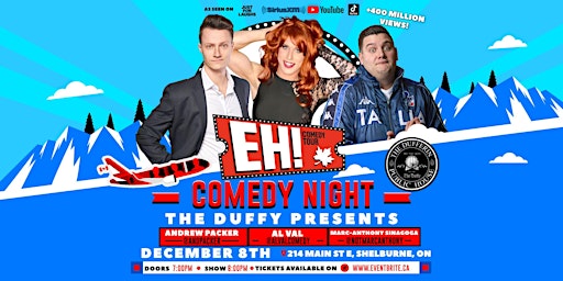 Comedy Night | EH! Comedy Tour LIVE in Shelburne - Holiday Special