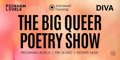 The Big Queer Poetry Show 2022