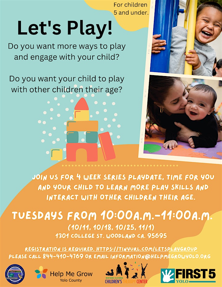 Let's Play! Playgroup for kids 0-5 years image