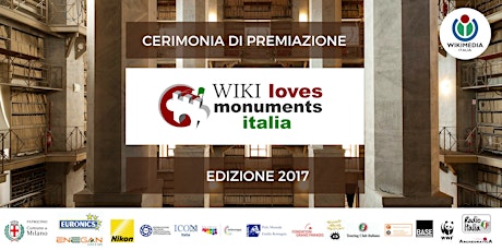 Immagine principale di Cerimonia di premiazione Wiki Loves Monuments Italia 2017 