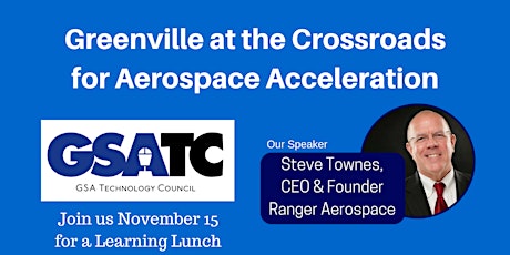 GSATC November 2017 Learning Lunch featuring Steve Townes