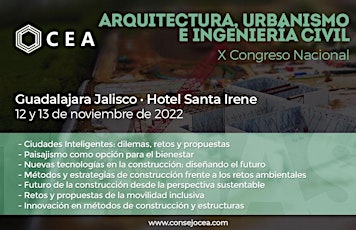 X Congreso Nacional de Arquitectura, Urbanismo e Ingeniería Civil