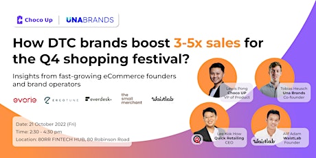 How DTC brands boost 3-5x sales for the Q4 shopping festival?