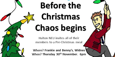 Halton NEU pre-Christmas meal primary image