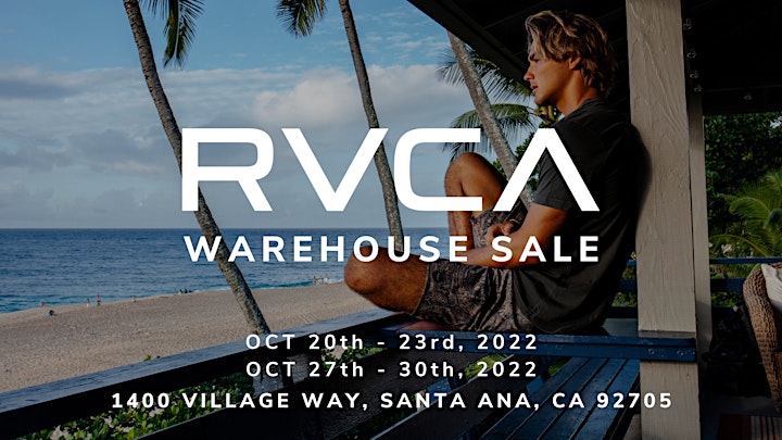 RVCA Warehouse Sale - Santa Ana, CA image