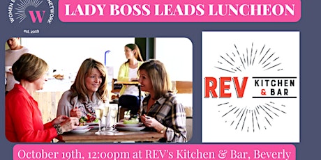 Lady Boss Leads Luncheon