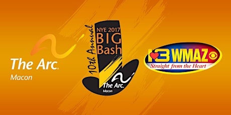 10th Annual NYE BIG Bash, Presented By: The Arc Macon & WMAZ primary image