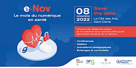 Image principale de e-Nov : journée du numérique en santé à la Cité des Arts