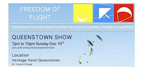 Freedom of Flight Film Festival Queenstown Show  primary image