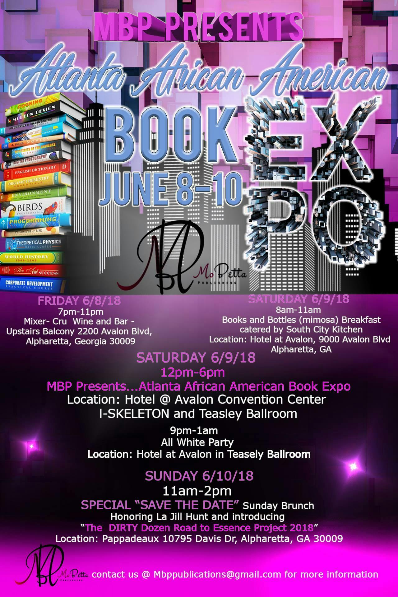 MBP Presents....Atlanta AFRICAN AMERICAN Book Expo