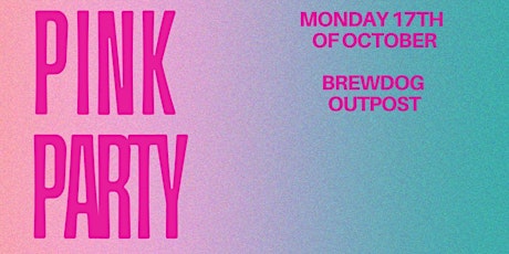 Pink Party with TCD Cancer Soc x DU Food and Drink