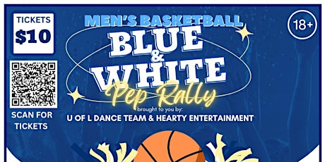 Men's Basketball Blue & White Pep Rally