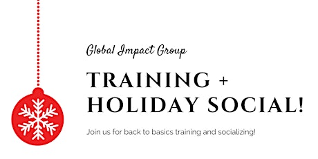 Training & Holiday Social  primary image