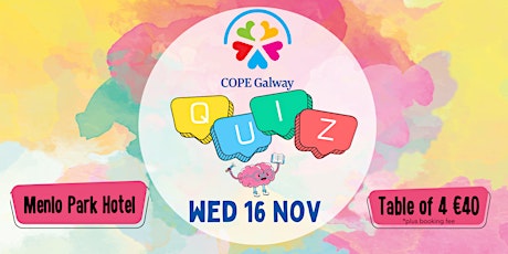 COPE Galway Table Quiz primary image