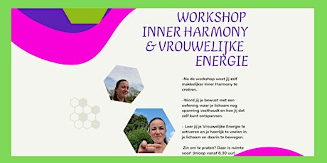 Inner Harmony & Vrouwelijke Energie primary image