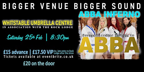 ABBA Inferno (ABBA Tribute) Live in Whitstable