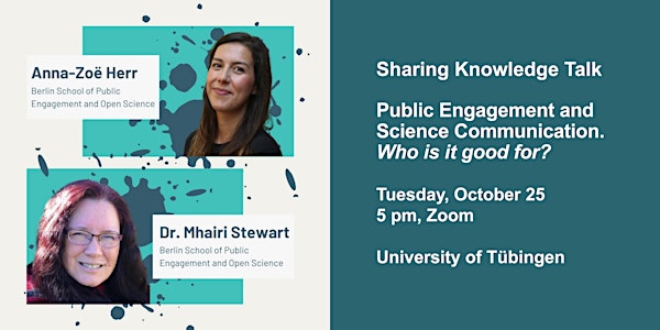 Public Engagement and Science Communication. Who is it good for?