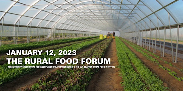 The 2023 Rural Food Forum