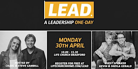 LEAD - A Leadership One-Day - Monday 30th April 2018 primary image