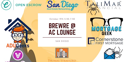 BrewRE at AC Lounge! San Diegos Best Networking Event! primary image