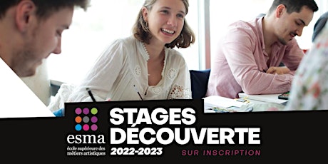 Stage découverte Design Graphique - novembre 2022  - ESMA Toulouse