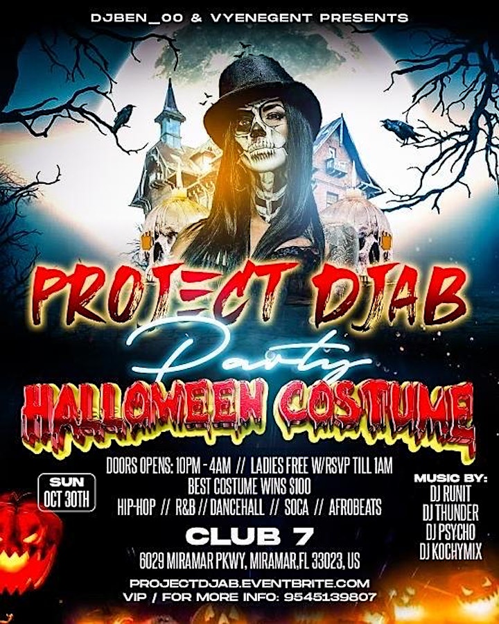 PROJECT DJAB PARTY HALLOWEEN COSTUME image