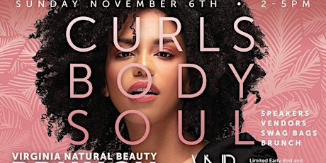 Virginia Natural Beauty Brunch - Curls, Body & Soul primary image