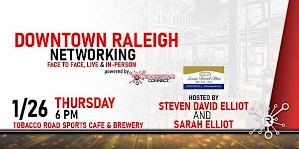 Free Downtown Raleigh Rockstar Connect Networking Event (January)