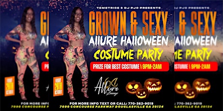 Grown 'N Sexy ATL Halloween Costume Party primary image
