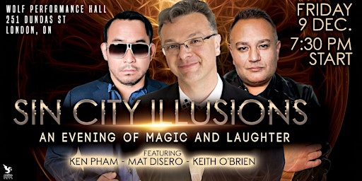 Sin City Illusions - An Evening of Magic and Mystery