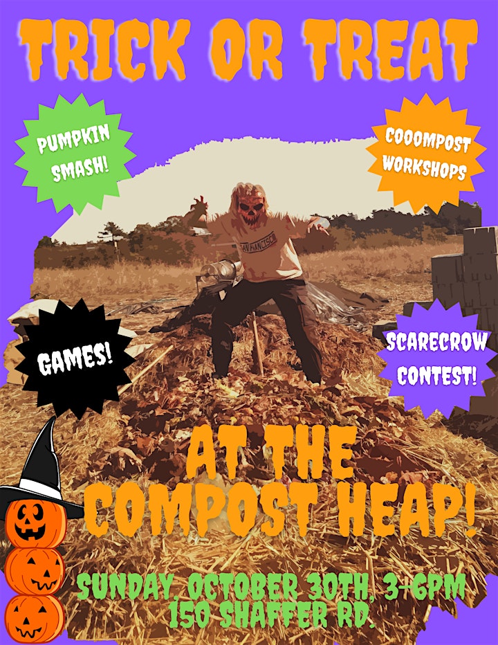 Trick or Treat at The Compost Heap! image