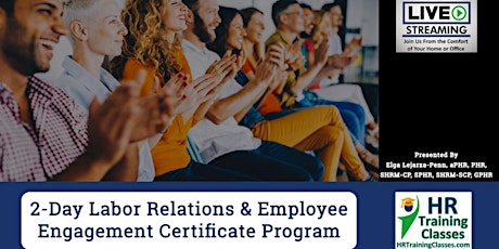 2-Day Employee Relations Internal Investigation Certificate Program