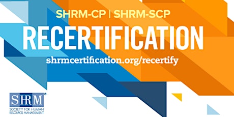 SHRM-CP/SHRM-SCP Recertification: Live Chat primary image