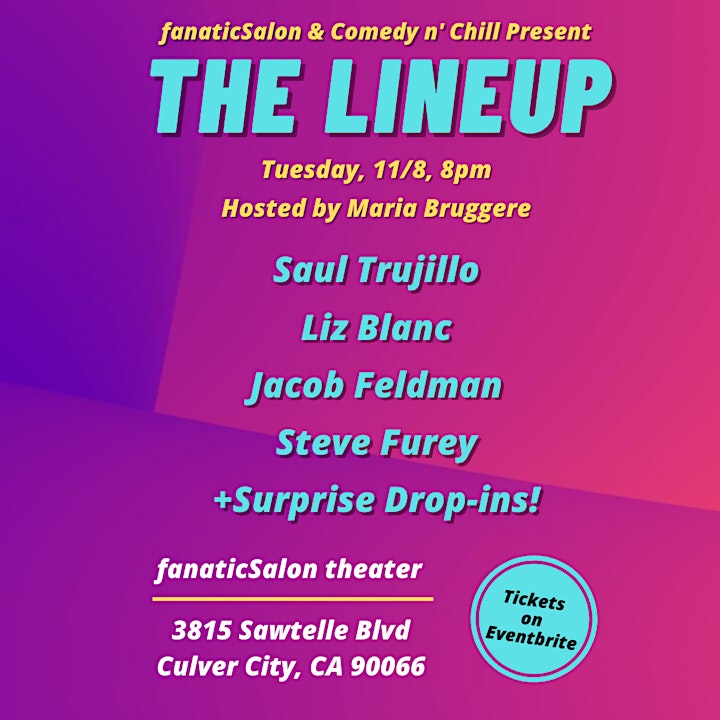 Comedy n' Chill Presents: The Lineup image