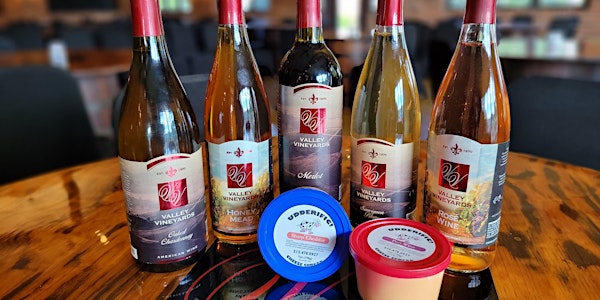 Wine & Cheese Spread Pairing at Valley Vineyards
