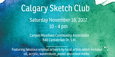 Calgary Sketch Club Juried Exhibit and Sale primary image