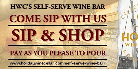 Self-Serve Wine Bar Tasting
